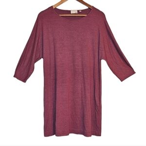 Wilfred Free Burgundy Sweater Dress size S